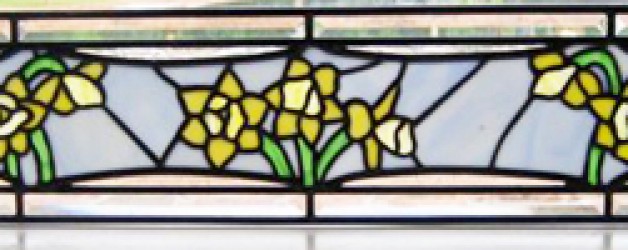 Home Flower Stained glass