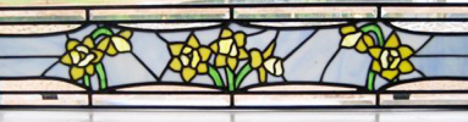 Home Flower Stained glass